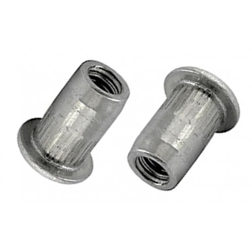 Large Flange Knurled Threaded Insert